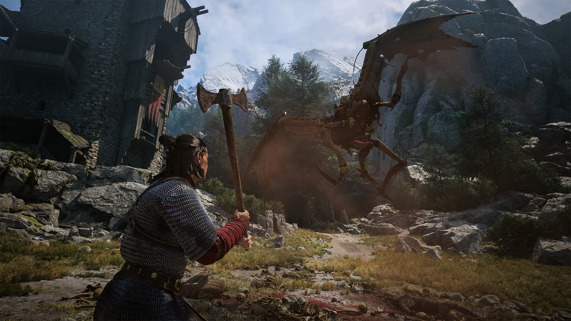The Blood of Dawnwalker official Steam promotional art